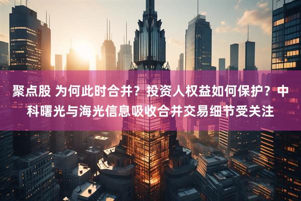 聚点股 为何此时合并？投资人权益如何保护？中科曙光与海光信息吸收合并交易细节受关注