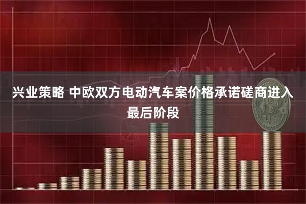 兴业策略 中欧双方电动汽车案价格承诺磋商进入最后阶段