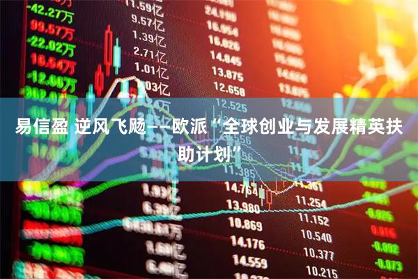 易信盈 逆风飞飏——欧派“全球创业与发展精英扶助计划”