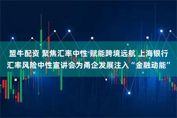 盟牛配资 聚焦汇率中性 赋能跨境远航 上海银行汇率风险中性宣讲会为甬企发展注入“金融动能”
