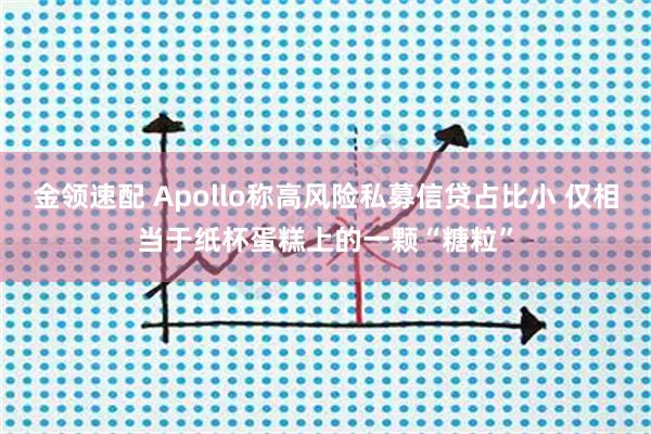 金领速配 Apollo称高风险私募信贷占比小 仅相当于纸杯蛋糕上的一颗“糖粒”